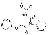 CAS 登录号：42784-13-4， 1-苯氧基乙酰基-2-甲氧羰基氨基苯并咪唑