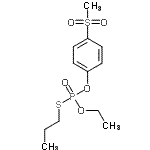 CAS#: 42795-00-6, O-Ethyl O-[4-(Methylsulfonyl)Phenyl] S-Propyl Phosphorothioate