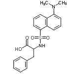 CAS#: 42808-06-0, N-{[5-(Dimethylamino)-1-Naphthyl]Sulfonyl}Phenylalanine