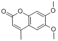 CAS#: 4281-40-7, 6,7-Dimethoxy-4-Methylcoumarin