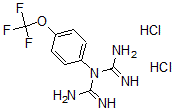 CAS#: 42823-09-6, N-[4-(Trifluoromethoxy)Phenyl]-Imidodicarbonimidicdiamide Hydrochloride (1:2)