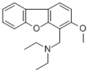 CAS#: 42840-14-2, N-Ethyl-N-[(3-Methoxydibenzofuran-4-Yl)Methyl]Ethanamine