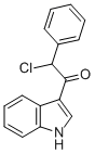 CAS 登录号：42883-45-4， 2-氯-1-(1H-吲哚-3-基)-2-苯基-乙酮