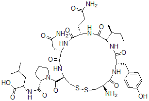 CAS#: 4294-07-9, Desglycinamide(9)-Oxytocin