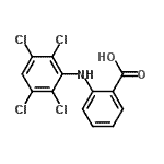 CAS#: 4295-57-2, 2-[(2,3,5,6-Tetrachlorophenyl)Amino]Benzoic Acid