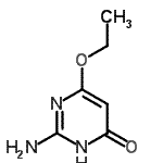 CAS#: 42956-82-1, 2-Amino-6-Ethoxy-4(3H)-Pyrimidinone