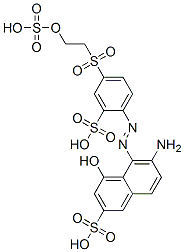 CAS#: 42986-19-6, 6-Amino-4-Hydroxy-5-[[2-Sulpho-4-[[2-(Sulphooxy)Ethyl]Sulphonyl]Phenyl]Azo]Naphthalene-2-Sulphonic Acid