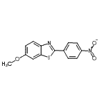 CAS#: 43036-14-2, 6-Methoxy-2-(4-Nitrophenyl)-1,3-Benzothiazole