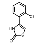 CAS#: 43045-08-5, 4-(2-Chlorophenyl)-3H-Thiazol-2-One
