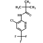 CAS 登录号：430454-70-9， N-[3-氯-5-(三氟甲基)-2-吡啶基]-2,2-二甲基丙酰胺