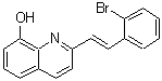 CAS#: 430460-55-2, 2-[(E)-2-(2-Bromophenyl)Vinyl]-8-Quinolinol