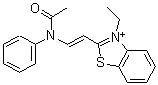 CAS#: 43061-75-2, 2-[2-(Acetylphenylamino)Ethenyl]-3-Ethyl-Benzothiazolium