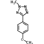 CAS 登录号：43131-50-6， 5-(4-甲氧基苯基)-2-甲基-2H-四唑