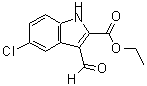 CAS 登录号：43142-76-3， 5-氯-3-甲酰基-1H-吲哚-2-羧酸乙酯