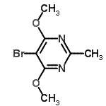 CAS#: 4319-83-9, 5-Bromo-4,6-Dimethoxy-2-Methylpyrimidine