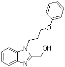 CAS 登录号：431909-12-5， [1-(3-苯氧基丙基)-1H-苯并咪唑-2-基]甲醇