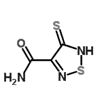 CAS#: 43200-63-1, 4-Thioxo-4,5-Dihydro-1,2,5-Thiadiazole-3-Carboxamide