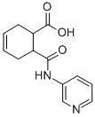 CAS#: 432001-25-7, 6-(Pyridin-3-Ylcarbamoyl)-Cyclohex-3-Enecarboxylic Acid
