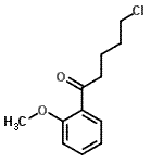 CAS#: 43228-96-2, 5-Chloro-1-(2-Methoxyphenyl)-1-Pentanone