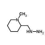 CAS 登录号：432518-29-1， 2-(肼基甲基)-1-甲基哌啶