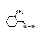 CAS#: 432518-33-7, (2R)-2-(Hydrazinomethyl)-1-Methylpiperidine