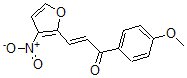 CAS 登录号：4333-12-4， 3-(5-硝基-2-呋喃基)-1-(4-甲氧基)苯酚-2-丙烯-1-酮