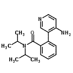 CAS#: 433728-73-5, 2-(4-Amino-3-Pyridyl)-N,N-Diisopropyl-Benzamide