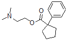 CAS#: 4339-96-2, 2-(Dimethylamino)Ethyl 1-Phenylcyclopentane-1-Carboxylate