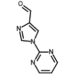 CAS#: 433921-37-0, 1-(2-Pyrimidinyl)-1H-Imidazole-4-Carbaldehyde