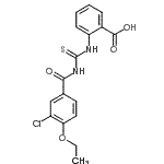 CAS#: 433943-85-2, 2-{[(3-Chloro-4-Ethoxybenzoyl)Carbamothioyl]Amino}Benzoic Acid