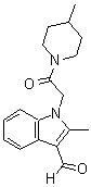 CAS#: 433955-84-1, 2-Methyl-1-[2-(4-Methyl-Piperidin-1-Yl)-2-Oxo-Ethyl]-1H-Indole-3-Carbaldehyde