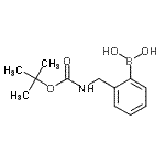 CAS#: 433969-27-8, {2-[({[(2-Methyl-2-Propanyl)Oxy]Carbonyl}Amino)Methyl]Phenyl}Boronic Acid
