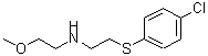CAS#: 434309-05-4, 2-[(4-Chlorophenyl)Sulfanyl]-N-(2-Methoxyethyl)Ethanamine