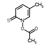 CAS#: 434944-72-6, 1-Acetoxy-5-Methyl-2(1H)-Pyridinethione