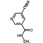 CAS#: 435273-26-0, 5-Cyano-N-Methylnicotinamide
