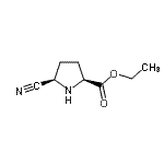 CAS#: 435274-89-8, Ethyl (5R)-5-Cyano-L-Prolinate