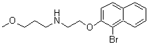 CAS#: 435284-61-0, N-{2-[(1-Bromo-2-Naphthyl)Oxy]Ethyl}-3-Methoxy-1-Propanamine