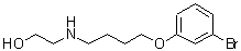 CAS 登录号：435288-71-4， 2-{[4-(3-溴苯氧基)丁基]氨基}乙醇
