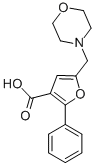 CAS#: 435341-95-0, 5-Morpholin-4-Ylmethyl-2-Phenyl-Furan-3-Carboxylic Acid