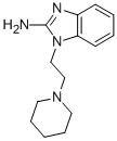CAS 登录号：435342-20-4， 1-(2-哌啶-1-基-乙基)-1H-苯并咪唑-2-胺