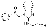CAS 登录号：435345-13-4， 1-(2-呋喃基)-2-[2-[(2-羟基乙基)氨基]-1H-苯并咪唑-1-基]-乙酮