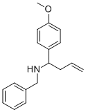 CAS 登录号：435345-18-9， 苄基-[1-(4-甲氧基-苯基)-丁-3-烯基]-胺
