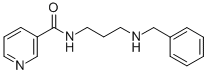 CAS 登录号：435345-20-3， N-(3-苄基氨基-丙基)-烟酰胺