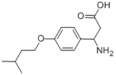 CAS 登录号：435345-30-5， 3-氨基-3-[4-(3-甲基-丁氧基)-苯基]-丙酸
