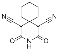 CAS#: 4355-15-1, 2,4-Dioxo-3-Azaspiro[5.5]Undecane-1,5-Dicarbonitrile