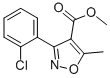 CAS#: 4357-94-2, Methyl 3-(2-Chlorophenyl)-5-Methyl-4-Isoxazolecarboxylate