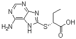 CAS#: 436086-77-0, 2-[(6-Amino-9H-Purin-8-Yl)Thio]-Butanoic Acid