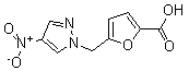 CAS#: 436086-87-2, 5-[(4-Nitro-1H-Pyrazol-1-Yl)Methyl]-2-Furancarboxylic Acid