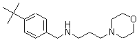 CAS#: 436087-00-2, N-[[4-(1,1-Dimethylethyl)Phenyl]Methyl]-4-Morpholinepropanamine