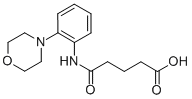 CAS 登录号：436088-59-4， 4-(2-吗啉-4-基-苯基氨基甲酰)-丁酸